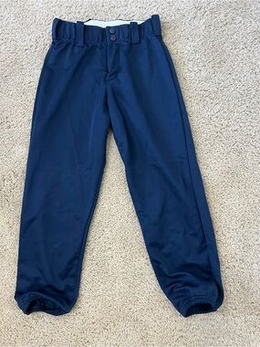 Intensity Girls Navy Low Rise Softball Pants Size Youth Small